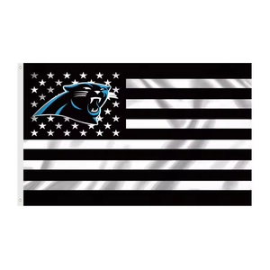 <strong>Carolina</strong> <strong>Panthers</strong> Banner 3' x 5' Banner <strong>Flag</strong> Single Sided - Indoor or Outdoor - Home D&eacute;cor <strong>Flag</strong> 100%polytest 100D - Product Image 3