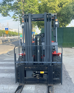 Chariot élévateur diesel d'occasion certifié CE HELI CPCD50 5 tonnes |   Configuration du port |   Avec déplaceur latéral et pneus pleins - Product Image 6