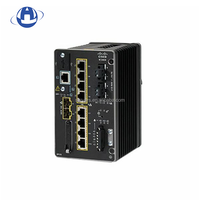 Switch Ethernet Industrial para Exteriores Catalyst IE3400 Serie Rugged de 10 Gbps, 8 Puertos PoE 24v Gigabit, con Anillo Óptico