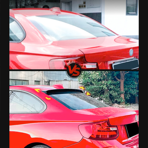 Pour <span class=keywords><strong>BMW</strong></span> série <span class=keywords><strong>2</strong></span> F22 F87 M2 2014-2019 M Sport petit aileron arrière <span class=keywords><strong>toit</strong></span> aile Kit aérodynamique - Product Image 3
