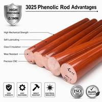 Textolite selon la norme GOST 2910-74 PFCC201 PF CC 203 3240 EPGC201 Barre en coton phénolique - Barre d'isolation électrique