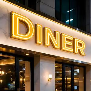 Enseigne lumineuse LED néon en cristal personnalisable avec design étanche IP67 blanc chaud pour la décoration de commerces/boutiques et l'éclairage de fêtes - Product Image 3