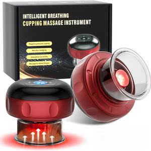 Masajeador Eléctrico Inteligente de Ventosas con Terapia de Vacío, Control por Aplicación y Calor para Aliviar el Dolor de Cuello y Espalda - Product Image 1