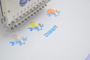 Kontrol komputer topi datar pakaian kepala tunggal mesin bordir untuk penggunaan rumah Motor 200mm 1000 RPM - Product Image 6