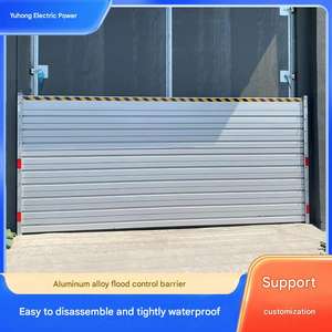 Barrière <span class=keywords><strong>anti</strong></span>-<span class=keywords><strong>inondation</strong></span> |   Porte-ferry |   Panneau de retenue d'eau pour garage en alliage d'aluminium / Barrière <span class=keywords><strong>anti</strong></span>-<span class=keywords><strong>inondation</strong></span> - Product Image 6