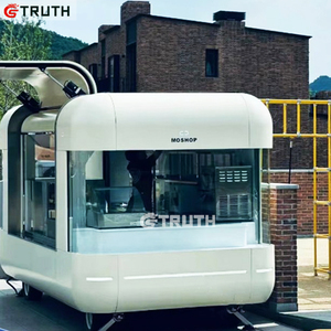 Thực phẩm Trailer với máy làm kem tủ lạnh cho món tráng miệng uống kinh doanh thực phẩm Châu Âu Trailer - Product Image 1