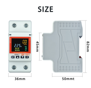 Tuya wifi thông minh một pha năng lượng mét đa chức năng bảo vệ với hơn dưới Điện áp Tính năng trả trước mét - Product Image 6