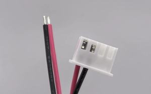 Traitement du harnais : 1H/XH2.5-4P uniquement, insertion 2P UL1007 # 24 Noir Rouge - Product Image 6