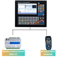Panel CNC S6T Mach3, Computadora Industrial Todo en Uno con Teclado MPG, 8 Teclas Macro, Función de Configuración de Herramientas