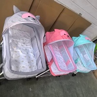 Berceau à bascule multifonction en coton pour bébé avec roues, lit d'appoint portable pour nouveau-né, berceau de voyage détachable