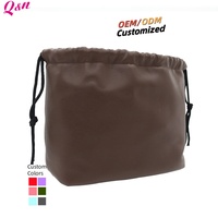 Designer de mode voyage pour trousse de toilette sac grande capacité en cuir cordon maquillage beauté pochette avec fermeture éclair Logo personnalisé