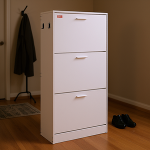 Vevor - Mueble de Madera para Almacenamiento de Zapatos con 3 Cajones Abatibles, para Entrada o Sala de Estar - Product Image 2