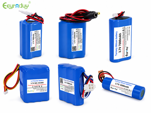 Batterie rechargeable au lithium-ion 3.7V 7.4V 11.1V 18650 LiPo NMC pour jouets RC, instruments, petits appareils médicaux, OEM - Product Image 3