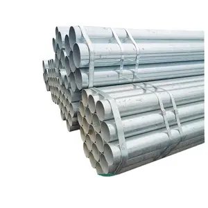 25mm kaynaklı ön Gi GALVANİZLİ ÇELİK BORU 6 metre İskele galvanizli yuvarlak boru