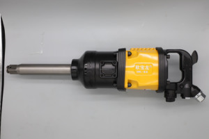 Clé à chocs pneumatique robuste sans goupille, longue anse, couple max. 4800 Nm, pour réparation de <span class=keywords><strong>pneus</strong></span> de camions et bus - Product Image 2