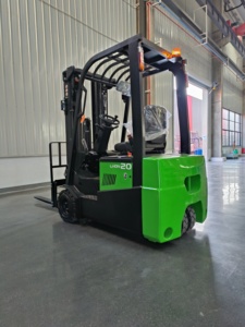 Chariot élévateur contrepoids à 3 roues, 2 tonnes, 2000 kg, 4,5 m, 5 m, batterie lithium 80 V, double entraînement - Product Image 2