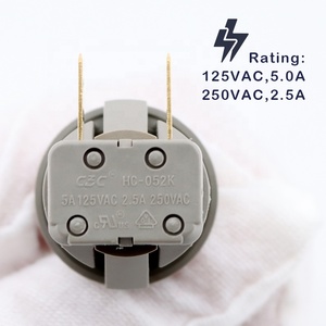 Interruptor de Botón de 2 Pines para Refrigerador, Bloqueo de <span class=keywords><strong>Puerta</strong></span>, Original OEM - Product Image 4