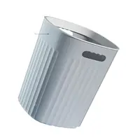 Mini Desktop Bin kleine Mülleimer Rohr mit Abdeckung Schlafzimmer