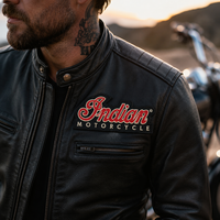 Patch brodé personnalisé grand format pour moto, thermocollant, pour vestes de motard, badges brodés haute densité pour le dos AWELLS
