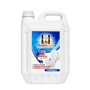Nettoyant WC liquide écologique haut de gamme très demandé, formule puissante anti-taches, parfum frais, 80 % d'ingrédients actifs pour - Product Image 1