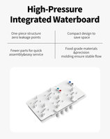 Système de filtration d'eau RO intelligent sans réservoir 1500GPD à 6 étapes avec affichage numérique TDS, purificateur d'eau RO pour usage domestique