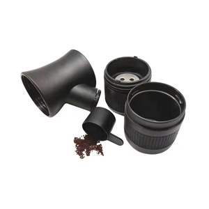 Single Cup Portable Manual Hand Press Mini Car Espresso Machine Turkish Other Coffee Makers for Travel Car Camping Hiking