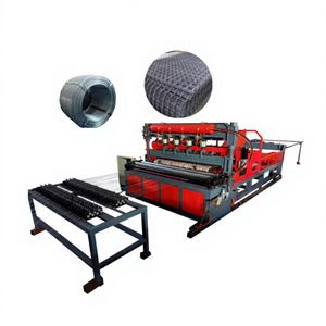 Máquina de Soldadura de Malla de Alambre de Refuerzo de Acero Inoxidable Automática <span class=keywords><strong>SADE</strong></span> SK2500 de Alta Calidad, Construcción Agrícola, PLC de Alta Velocidad - Product Image 1