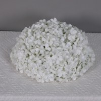 Boules de fleurs artisanales en soie (roses et hortensias) pour centres de table de mariage et décorations de piédestal – Style moderne, couleurs personnalisables