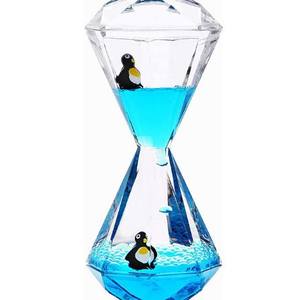 Minuterie d'huile liquide personnalisée en gros Soulagement du stress Minuterie de <span class=keywords><strong>sablier</strong></span> à bulles de mouvement liquide Gouttes en <span class=keywords><strong>spirale</strong></span> sensorielles Minuterie de mouvement liquide - Product Image 5