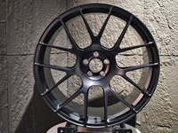 Nuevas Ruedas Forjadas de Alta Presión de Aleación de Aluminio 6061-T6 de 15-26 Pulgadas, 20mm/30mm ET, PCD 112mm, Alto Rendimiento, Acabado Negro de Lujo