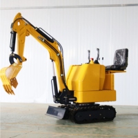 Mini-excavatrice électrique ANTS, 0,5 tonne, machine de terrassement électrique, pour usage domestique, petite excavatrice