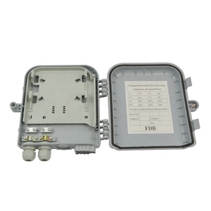 FTTH Mini sợi quang hộp phân phối 2 <span class=keywords><strong>4</strong></span> 6 8 cổng ABS Splitter trường hợp thiết bị đầu cuối cho cực/tường - Product Image 5