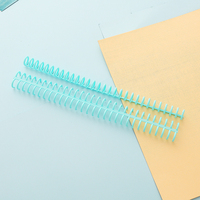 Kunststoff binde feder Spiral buch ringe Lose blatt ringe A3 A4 A5 30 Löcher für Notebook Office School Cards Papier
