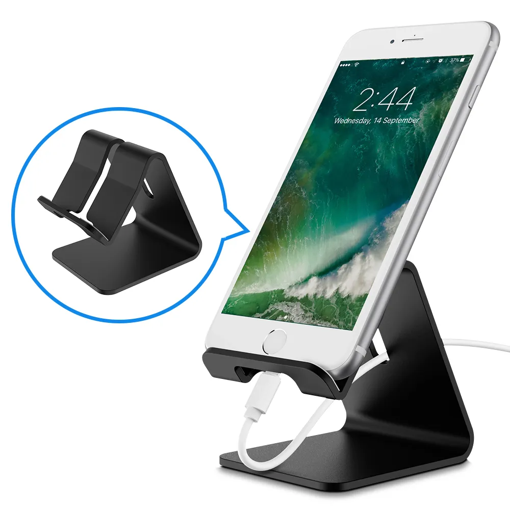 Raxfly ücretsiz kargo alüminyum alaşım Tablet masa standı katlanabilir cep telefon tutucu masası için