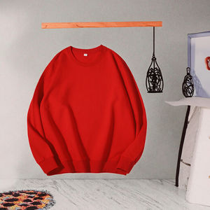 Sudadera Casual de Otoño Invierno para Hombre, Corte Regular, Cuello Redondo, Manga Larga, Tejido, Bordado 3D Sólido - Product Image 2