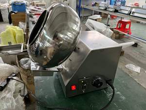 Multifunctionele Commerciële Chocolade <span class=keywords><strong>Coating</strong></span> <span class=keywords><strong>Machine</strong></span> Automatische Roterende Elektrische Ronde Voedsel Noten Suiker Candy <span class=keywords><strong>Coating</strong></span> <span class=keywords><strong>Machine</strong></span> - Product Image 6