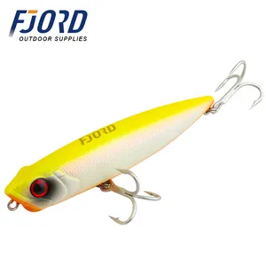 FJORD Customized Top Water Fishing Lure 110MM 22G Pencil Lure Best Saltwater Lures Fishing