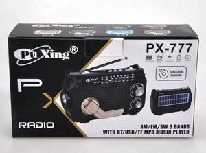 Radio AM/FM/SW Retro Solar de Manivela, Multibanda con Linterna y Reproductor de MP3 USB - Product Image 2