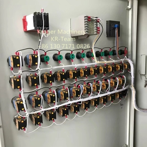 Ligne de séchage de type tunnel d'usine Séchoir à circulation d'air chaud entièrement automatique Séchage de bande de maille multicouche - Product Image 5