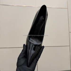 Zapatos de boda de alta calidad para mujer, tacones de suela roja de marca de diseñador, tacones negros de lujo para mujer, nuevos estilos - Product Image 5