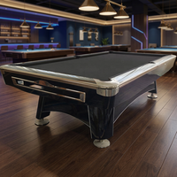 Table de billard américaine professionnelle de 9 pieds, qualité tournoi, avec système de retour de billes, pour club et bar