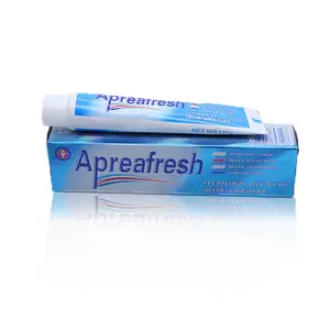 Oem Tandpasta Fabriek Apreafresh Freshens Adem Fluoride Tandpasta Versterken Tanden Anti-Holte Tandpasta Voor Volwassenen