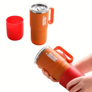 Nouvelle Tasse à Café 2026 en Acier Inoxydable à Double Paroi, 6 Couleurs, 3 Options de Couvercle, Tasse à Café pour Jeunes - Product Image 2