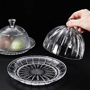 Nuevos Productos 2026 <span class=keywords><strong>para</strong></span> el Hogar y la Cocina, Tarro de Mantequilla de Cristal, Recipiente de Cristal <span class=keywords><strong>para</strong></span> Mantequilla, Tapa de Cristal <span class=keywords><strong>para</strong></span> Pastel con Base, Soporte <span class=keywords><strong>para</strong></span> Pastel - Product Image 5