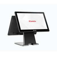 Sistem POS Desktop All-in-One Elanda 15,6 Inci Layar Sentuh Terminal Kasir POS Android