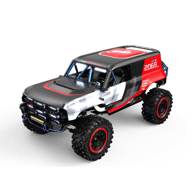 2026 New MJX Hyper Go Hypergo H8P 1:8 Scale Electric Brushless RC Car 1/8 Licensed Bronco 4WD Off Road Rock Crawler 4x4 Drive