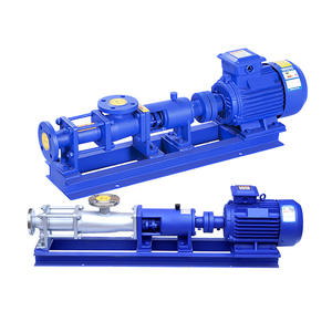 Pompe à vis simple en acier inoxydable 304 de type G, haute pression, 5 kW, pompe de puits d'eau, roue à aubes ouverte pour l'irrigation, conception à vis simple - Product Image 1