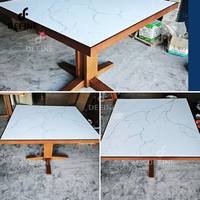 Ensemble complet de meubles de salle à manger et de restaurant en marbre sur mesure, design moderne, solution personnalisée, service de fabrication, approvisionnement direct