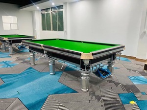 Tavolo da <span class=keywords><strong>Biliardo</strong></span> su Misura in Legno Massello con Piano in Ardesia e Rivestimento in Pelle, Stile Snooker Cinese, Direttamente dalla Fabbrica - Product Image 6