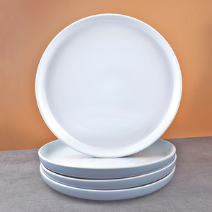 <span class=keywords><strong>Piatti</strong></span> e Vassoi in Ceramica da 10,5 Pollici, Grandi, Rotondi, Poco Profondi, con Smalto Colorato di Lusso, in Gres, per Antipasti e <span class=keywords><strong>Piatti</strong></span> Principali, Produzione OEM ODM dalla Fabbrica Cinese, Campione Gratuito - Product Image 4